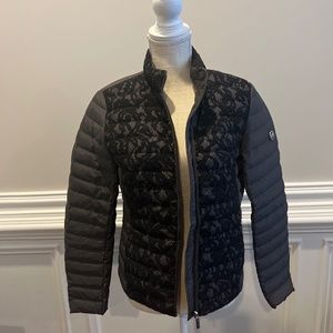 Michael Kors lace puffer jacket Size S